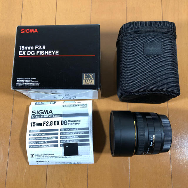 SIGMA AF 15mm F2.8 EX DGFisheye forCanon