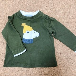 タルティーヌ エ ショコラ(Tartine et Chocolat)のタルティーヌエショコラ＊シロクマプリントカットソー(Tシャツ/カットソー)