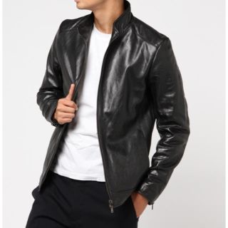 TETE HOMME 革ジャケット-