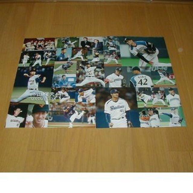 ♪♪北海道日本ハム 木田優夫 ボード(非売品) です♪♪ スポーツ/アウトドアの野球(記念品/関連グッズ)の商品写真