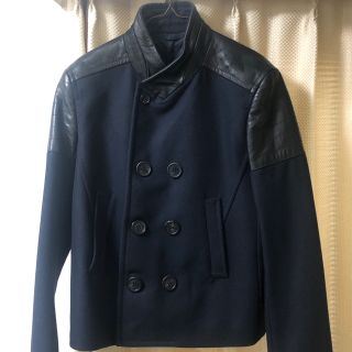 NEIL BARRETT - ニールバレット pコート レザーの通販 by &←体操座り