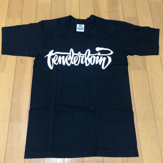 テンダーロイン(TENDERLOIN)のTENDERLOIN テンダーロイン 17SS ロゴペイント Tシャツ 黒 S(Tシャツ/カットソー(半袖/袖なし))