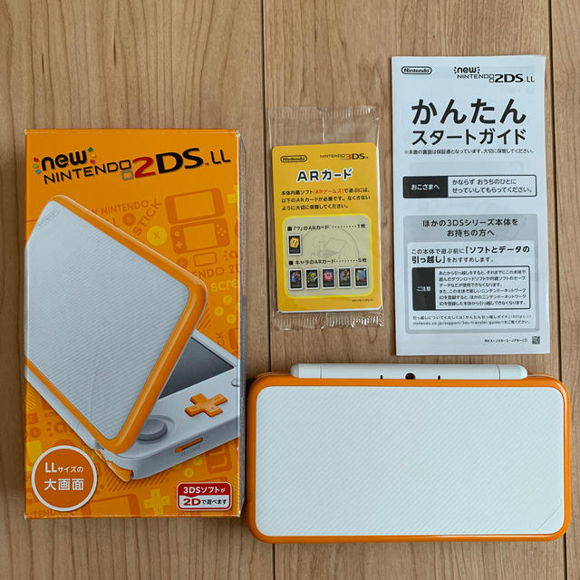 Nintendo ゲーム機本体 NEW ニンテンドー 2DS LL ホワイト/オ