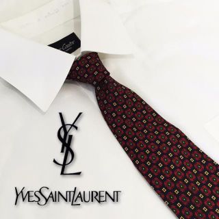 サンローラン(Saint Laurent)のYVES SAINT LAURENTイブ・サンローラン☆シルクネクタイ(ネクタイ)