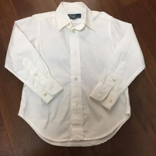 ポロラルフローレン(POLO RALPH LAUREN)のラルフローレン シャツ（ホワイト） キッズ  100cm(Tシャツ/カットソー)