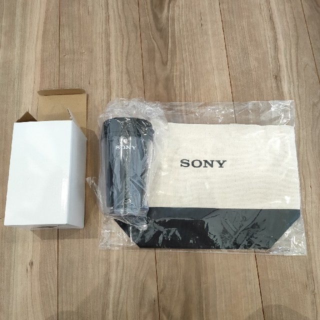 SONY(ソニー)のSONY トートバッグ タンブラー 新品未使用 インテリア/住まい/日用品の日用品/生活雑貨/旅行(日用品/生活雑貨)の商品写真