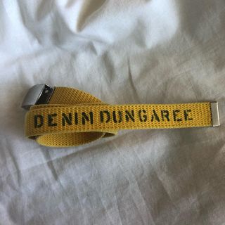 デニムダンガリー(DENIM DUNGAREE)のデニムダンガリー ベルト yellow(ベルト)