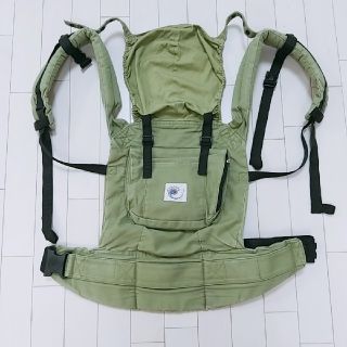 Ergobaby - エルゴ 抱っこ紐 カーキ 美品 旧ロゴの通販｜ラクマ