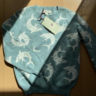 ステラマッカートニー(Stella McCartney)の新品☆ステラマッカートニー　キッズ　完売シャーク柄ニット(ニット)