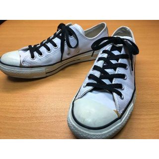 コンバース(CONVERSE)のコンバース オールスター レザー スニーカー26.5(スニーカー)