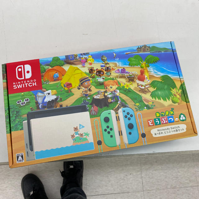 任天堂 switch あつまれどうぶつの森 同梱 本体 ソフト セット あつ森