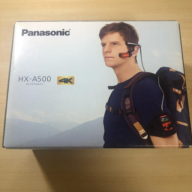 【新品・未使用】Panasonic ウェアラブルカメラ HX-A500コンパクトデジタルカメラ