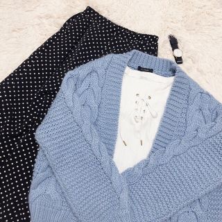 ダブルクローゼット(w closet)のw closet ニットカーディガン(カーディガン)