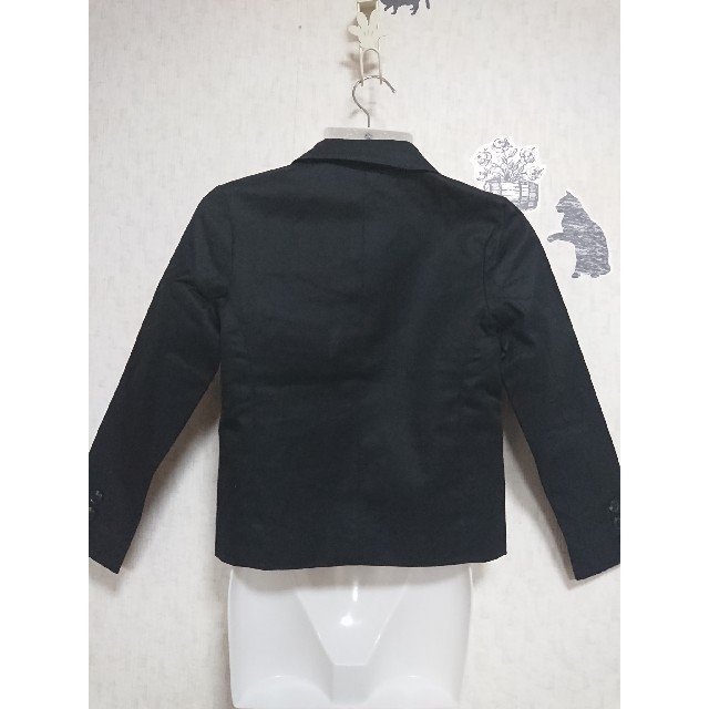 GENERATOR(ジェネレーター)の【120】テーラードジャケット（ブラック） キッズ/ベビー/マタニティのキッズ服男の子用(90cm~)(ジャケット/上着)の商品写真