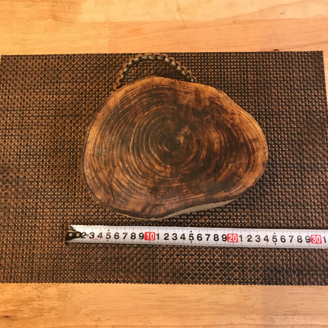 ケヤキブラック 薪割り台コンパクト NO.4 オイルフィニッシュ済みの