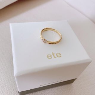 スタージュエリー(STAR JEWELRY)の【STAR JEWELRY】ダイヤハートリング　K18(リング(指輪))