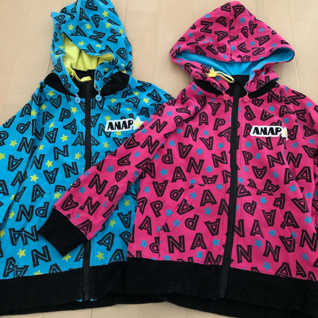 ANAP Kids(アナップキッズ)のキッズパーカー キッズ/ベビー/マタニティのキッズ服男の子用(90cm~)(ジャケット/上着)の商品写真