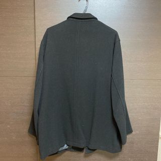 Yohji Yamamoto(Ys) ヨウジヤマモト コート サイズ:M 90s ウールギャバ ダブルジップ ロング コート MW-Y04-100 Ys for men ワイズフォーメン ブラック 黒 日本製 アウター ジャケット ブルゾン 【メンズ】