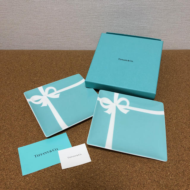 ティファニー TIFFANYu0026CO. デザートプレート 2枚セットのサムネイル