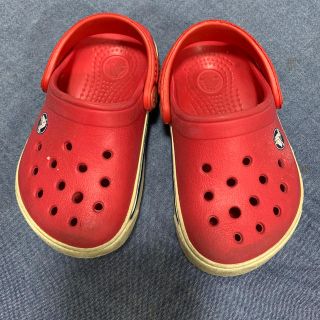 クロックス(crocs)のクロックス キッズサンダル 4c5 12㎝〜13㎝　(サンダル)