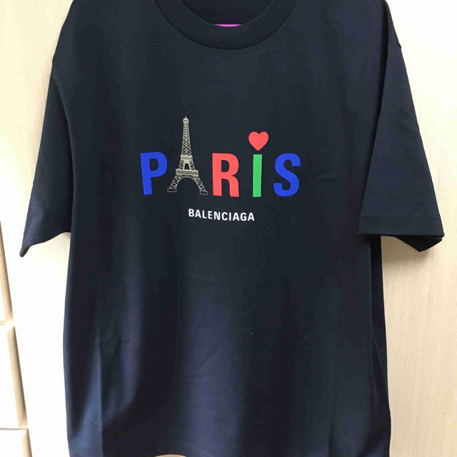 正規新品 20SS BALENCIAGA バレンシアガ パリ Tシャツ