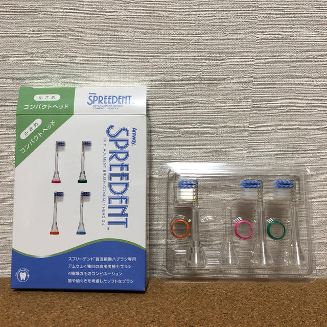 Amway(アムウェイ)のお値下げ★スプリーデントSPREEDENT 音波振動歯ブラシ専用コンパクトヘッド スマホ/家電/カメラの美容/健康(電動歯ブラシ)の商品写真