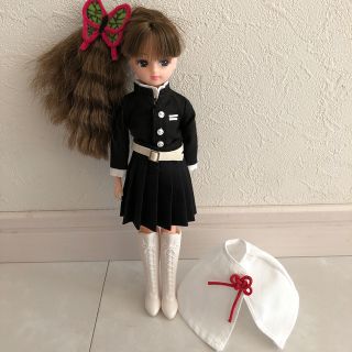 鬼滅の刃 カナヲ 蜜璃 義勇はおりコスプレ♡リカちゃん用♡