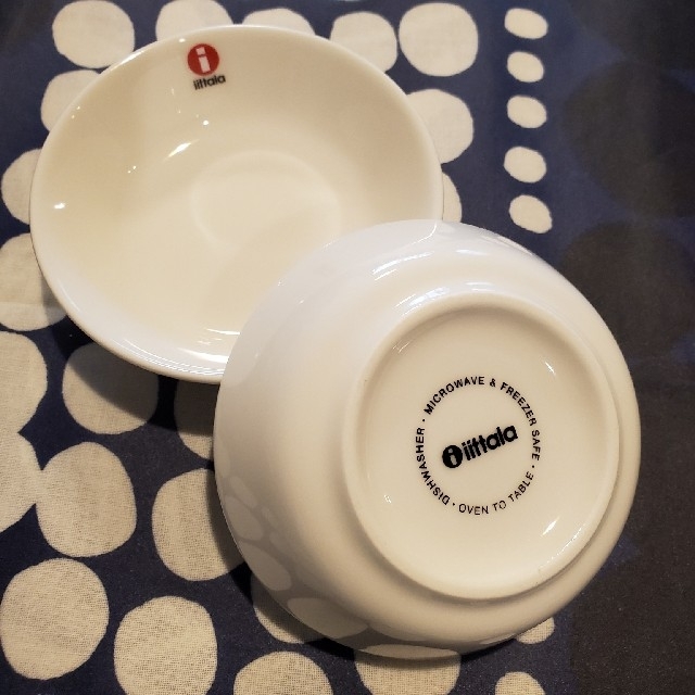 iittala(イッタラ)のイッタラ　豆皿　2枚　中古品 インテリア/住まい/日用品のキッチン/食器(食器)の商品写真