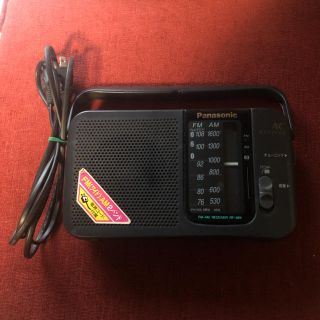 パナソニック(Panasonic)の★☆Panasonic  FM/AMポータブルラジオ RF-584 動作品(ラジオ)