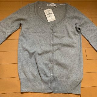 ザラ(ZARA)のZARA グレーカーディガン(カーディガン)