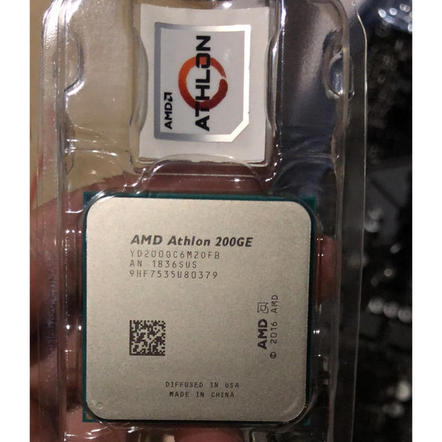 Athlon 200GE CPUとオリファン