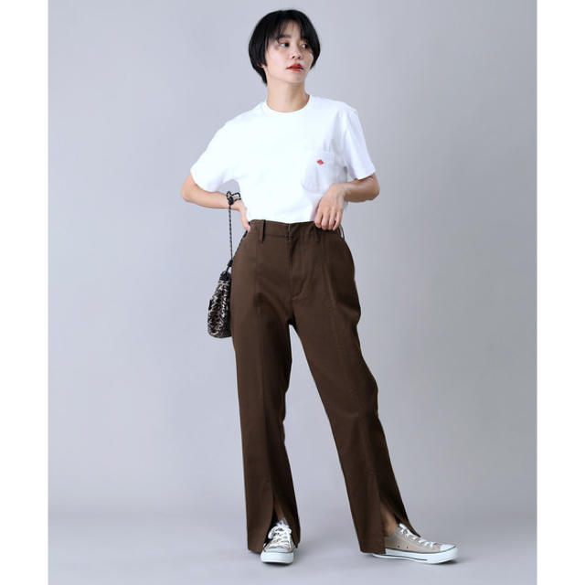 FREAK'S STORE(フリークスストア)のDickies×FREAK'S STOREディッキーズ別注センタースリットパンツ レディースのパンツ(カジュアルパンツ)の商品写真