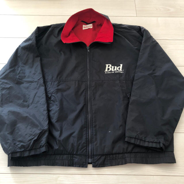 vintage Budweiser gray jacket