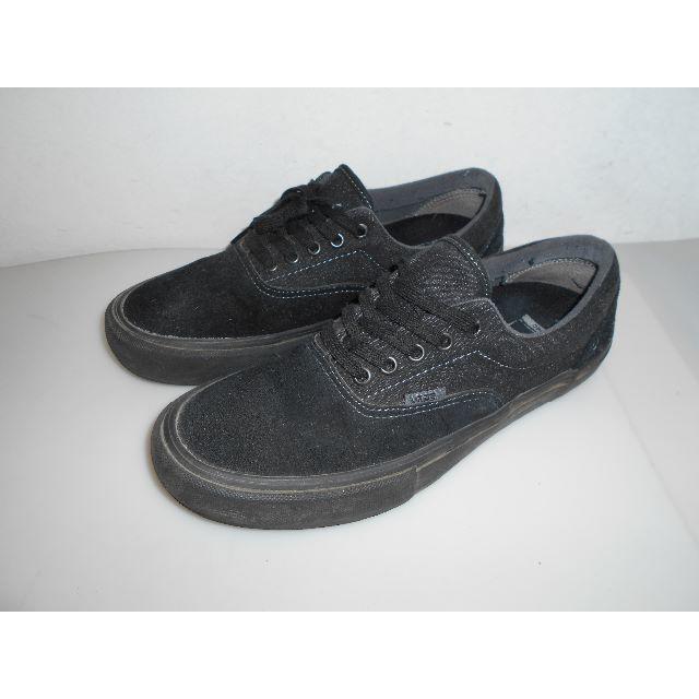 21033● VANS PRO ERA スニーカー 27cm ブラック スエード