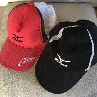 ヨネックス(YONEX)のMIZUNO ミズノ　キャップ　ユニセックス　2点セット(キャップ)