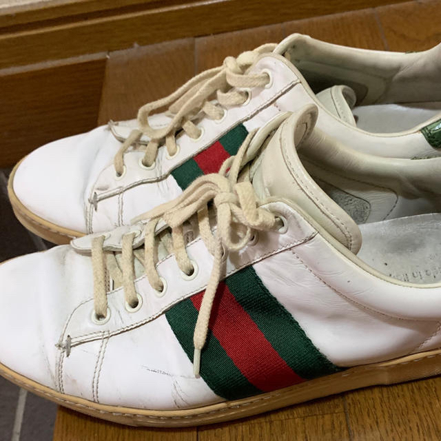 Gucci(グッチ)のgucci シェリーラインスニーカー　28 メンズの靴/シューズ(スニーカー)の商品写真