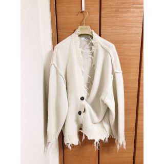 PERVERZE Crash Wide Knit Cardigan(カーディガン)