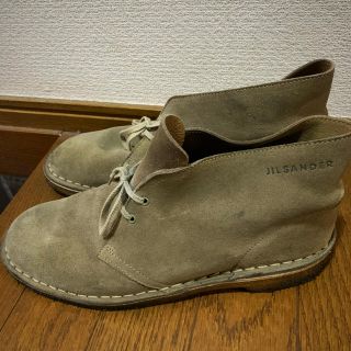 ジルサンダー(Jil Sander)のClarks×JIL SANDER コラボスウェードブーツ(ブーツ)