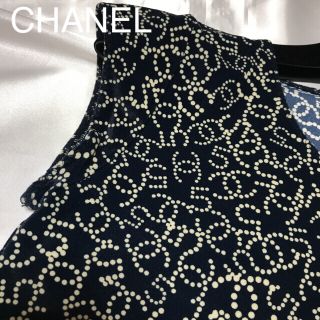 シャネル(CHANEL)のCHANEL 極美品♡未使用  ココマーク&5  トップス ネイビー 38(カットソー(半袖/袖なし))