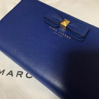 マークジェイコブス(MARC JACOBS)のMARC JACOBS 長財布 ブルー(財布)