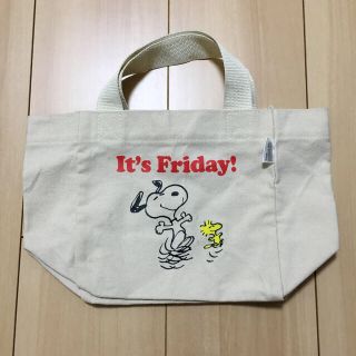 スヌーピー(SNOOPY)のスヌーピー トートバッグ(キャラクターグッズ)