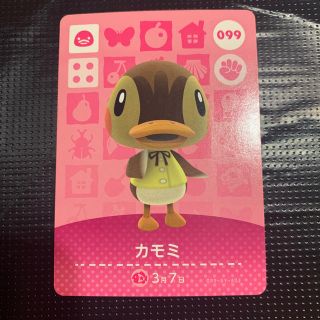 ニンテンドウ(任天堂)のどうぶつの森amiiboカード 第１弾 カモミ(その他)