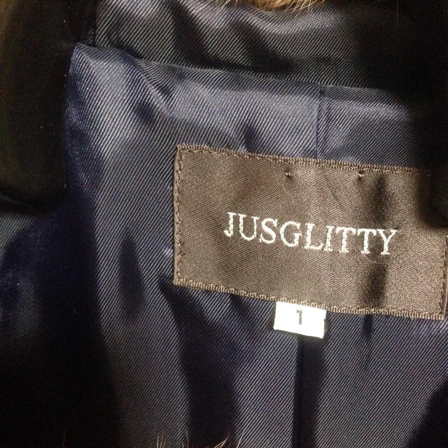 JUSGLITTY♡ファー ケープコート 1