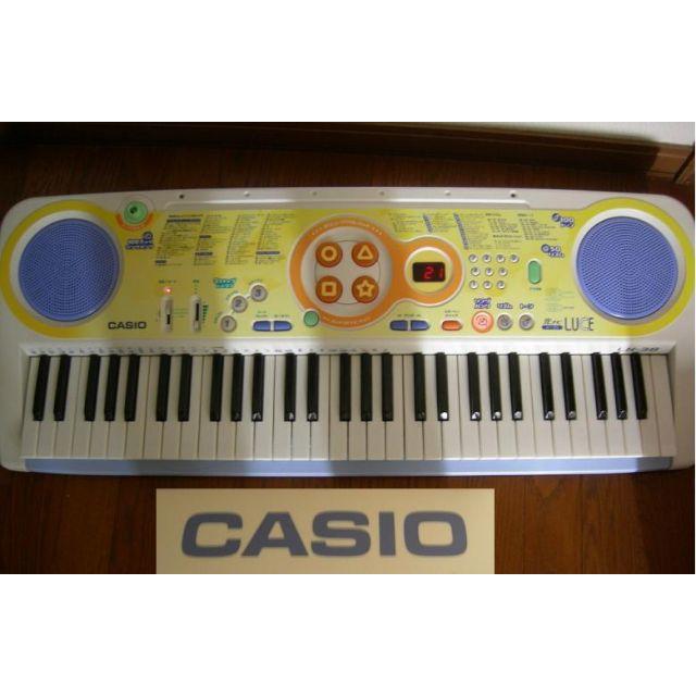 CASIO 光ナビ キーボード61鍵盤 マイク LK-38 100曲 電源コードの通販 by ゆり's shop｜ラクマ