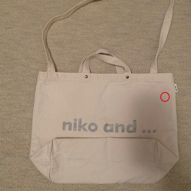 niko and...(ニコアンド)のNiko and… トートバッグ レディースのバッグ(ショルダーバッグ)の商品写真