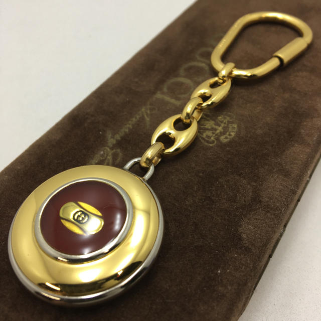 Gucci - 専用 未使用 ケース付き オールドグッチ キーホルダー ヴィンテージ キーリングの通販 by Jerry's shop|グッチ