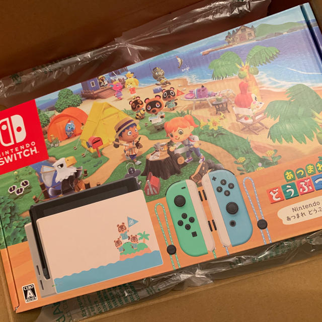 【新品・未使用】Nintendo Switch あつまれ どうぶつの森セットゲームソフト/ゲーム機本体