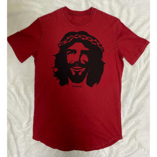 ディースクエアード(DSQUARED2)の激レアDSQUARED2  Tシャツ ダメージ加工チェゲバラ 赤　正規品(Tシャツ/カットソー(半袖/袖なし))