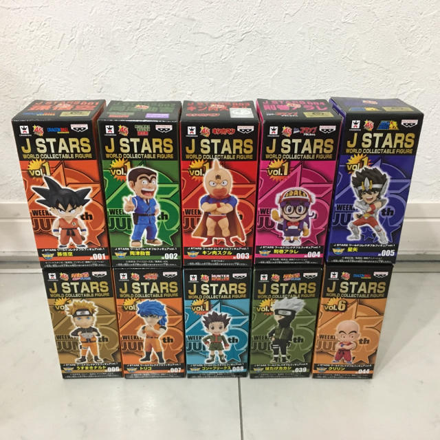 ワールドコレクタブルフィギュア J STARS