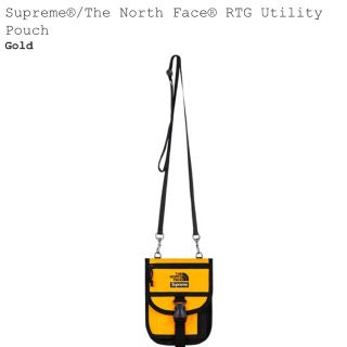 シュプリーム(Supreme)のSupreme North Face Pouch Gold  新品(ショルダーバッグ)